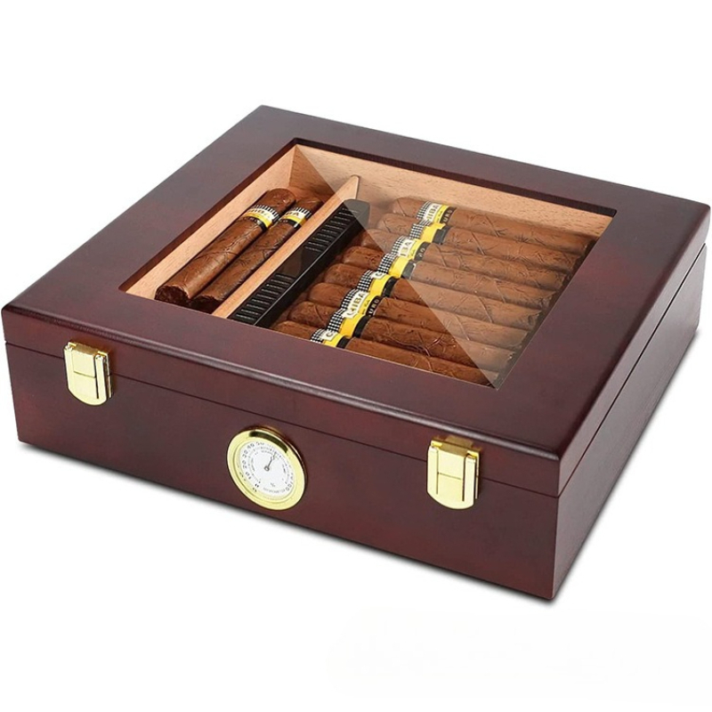 Men Accessories Gadgets - Cigar Humidor Box Cigar Case with