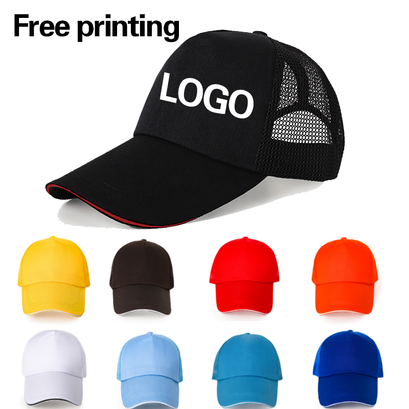 Men Accessories H&M - Men Women Customize Hats Print Logo