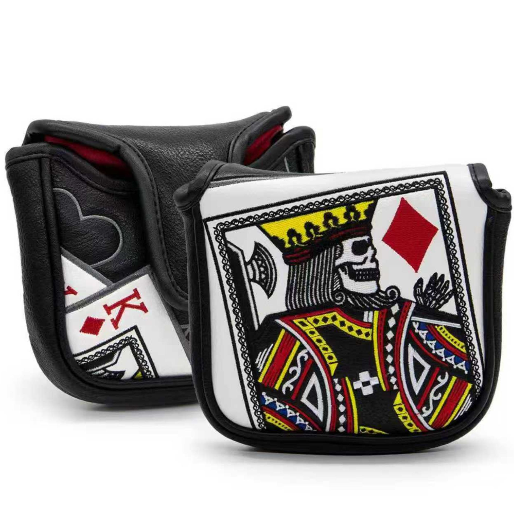 Men'S Accessories For Christmas - King Of Hearts Embroidered Mallet Putter