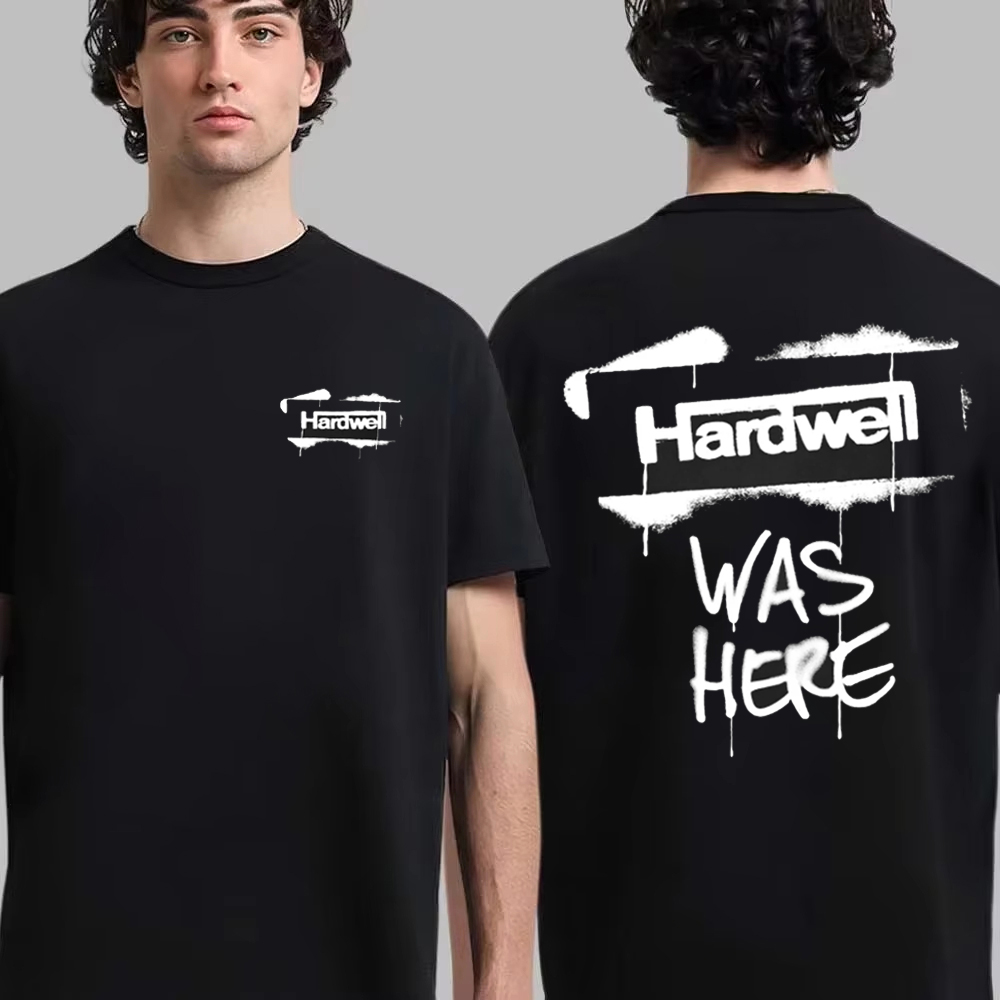 Men Accessories Gadgets - Hardwell - Pure Cotton Short-Sleeved T-Shirt