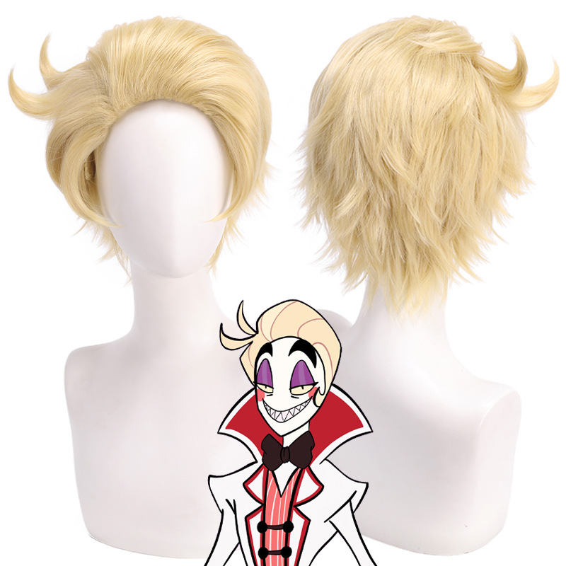 Men'S Accessories For Christmas - men golden short hair costumes Halloween