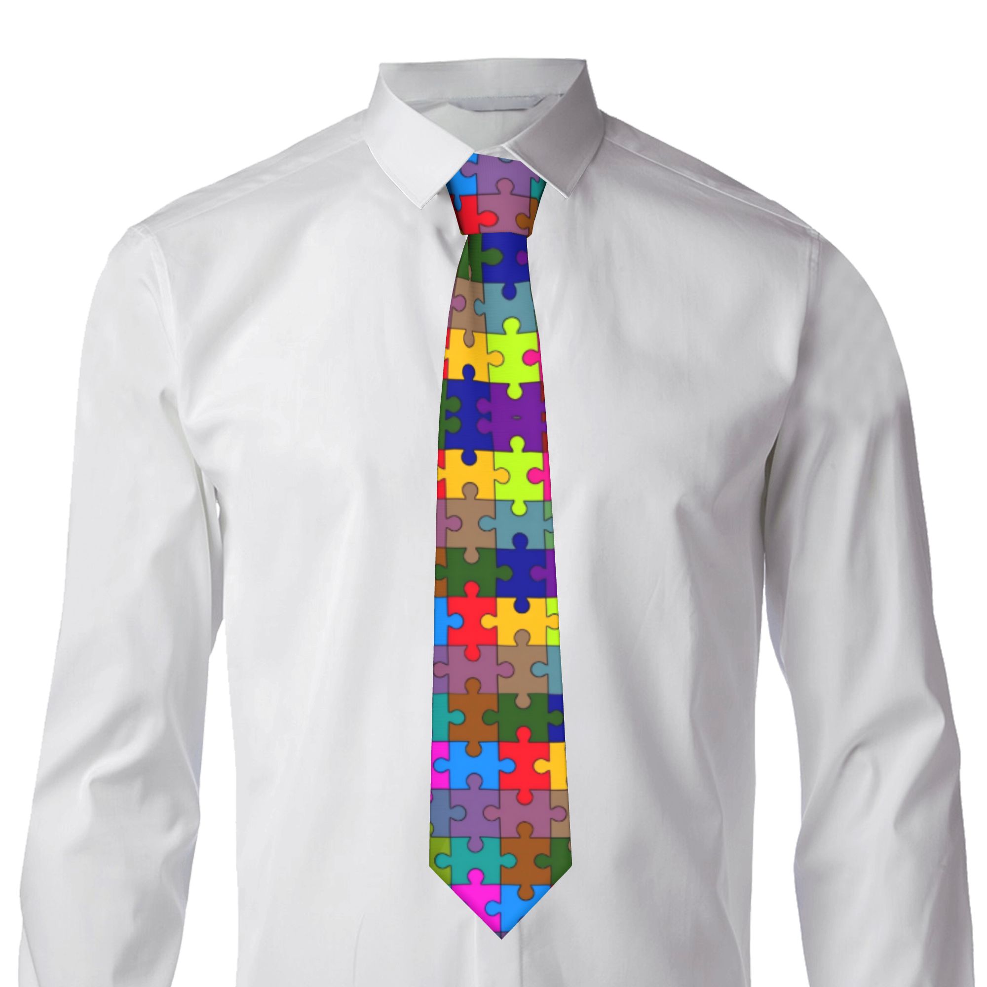 Dark Gradient Puzzle Tie  Wedd - Men Accessories Elegant recension och pris