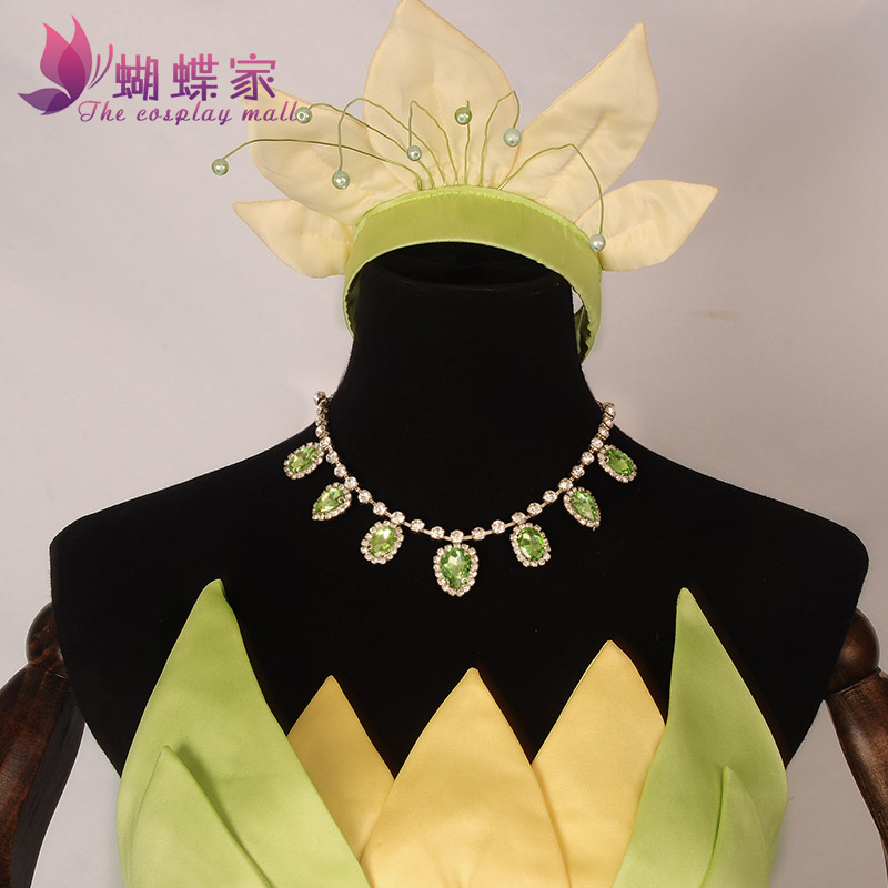 Princess Tiana Dress Cosplay C - Men'S Accessories For Christmas recension och pris