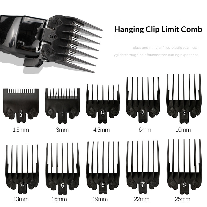8 Grids Sizes Men Hair Clipper - Men Accessories Guide recension och pris