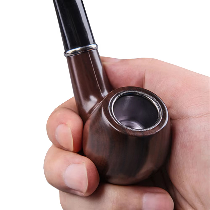 Retro Resin Ebony Smoking Pipe - Men Accessories Gadgets recension och pris