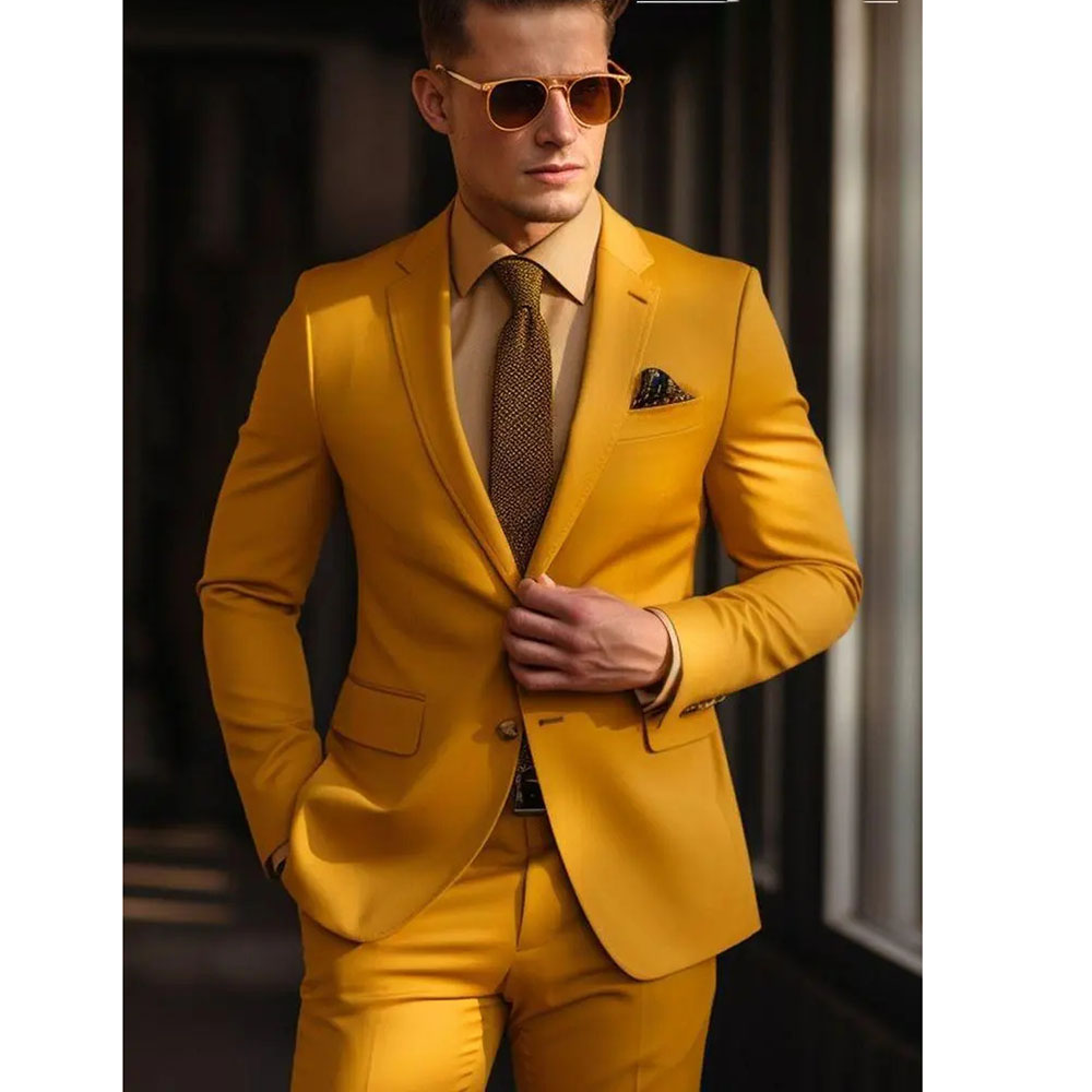 Men's Suit Set 2 Piece Stylish - Men Accessories Elegant recension och pris