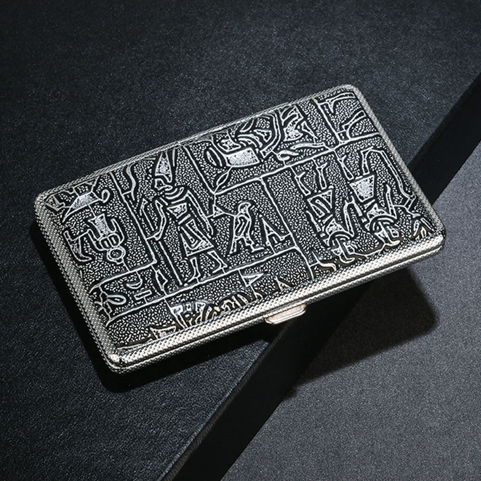 Metal PU Leather Cigarette Cas - Men Accessories Gadgets recension och pris
