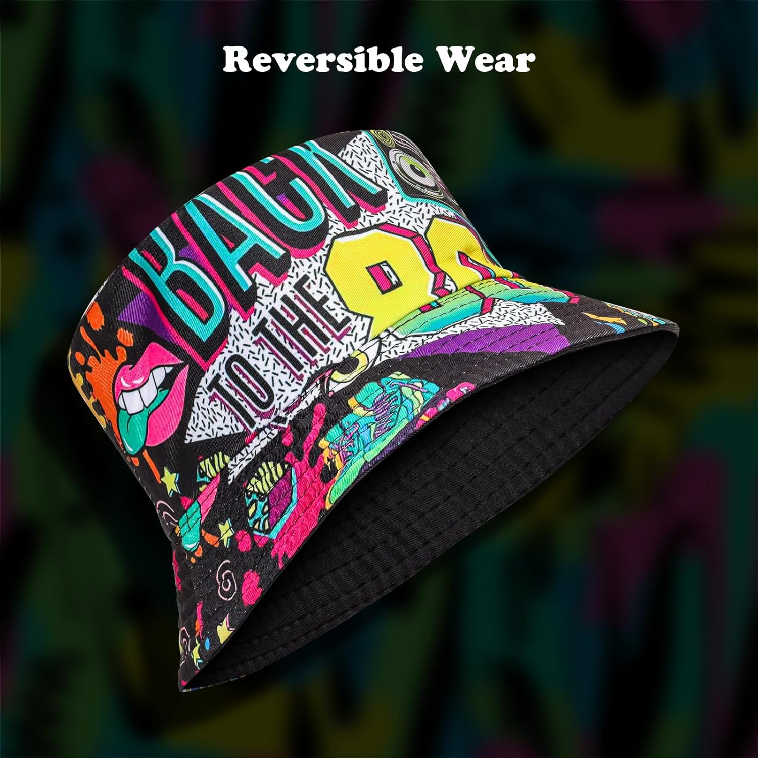 Fashion 80s 90s Bucket-Hat Fis - Men'S Accessories In The 80S recension och pris