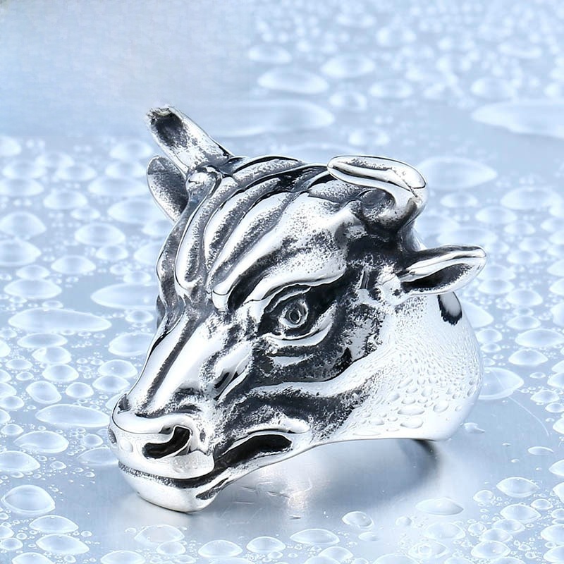 Exaggerated Style Titanium Ste - Men Accessories Online recension och pris