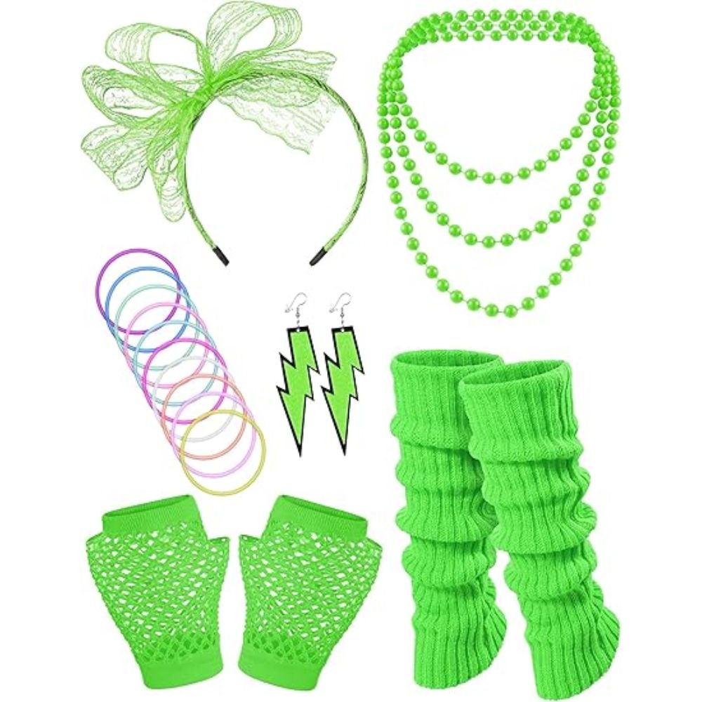 80s Costume Accessories Hologr - Men'S Accessories In The 80S recension och pris