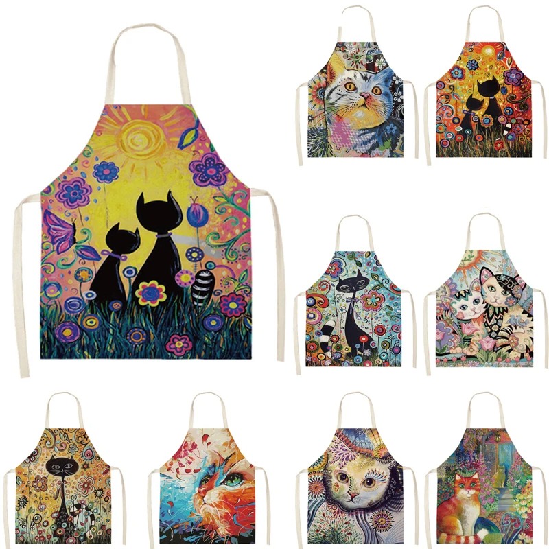 Retro Funny Cat Cartoon Cookin - Men Accessories Shop recension och pris