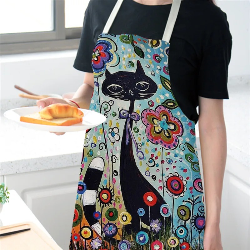 Retro Funny Cat Cartoon Cookin - Men Accessories Shop recension och pris