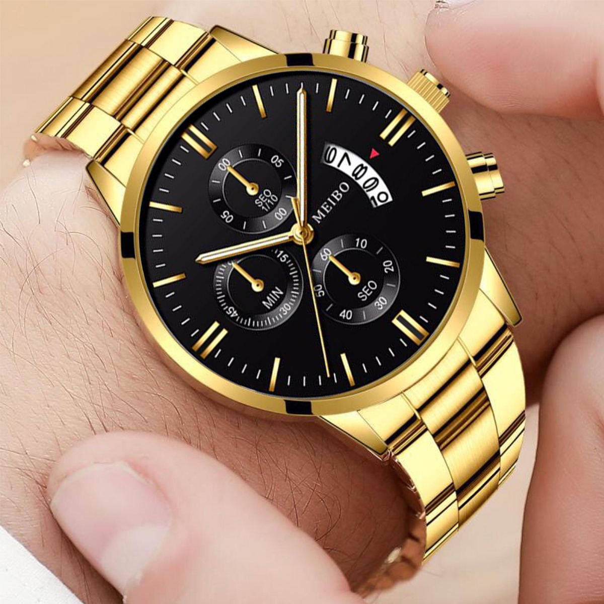 4PCS Fashion Couples Watches B - Men Accessories Elegant recension och pris