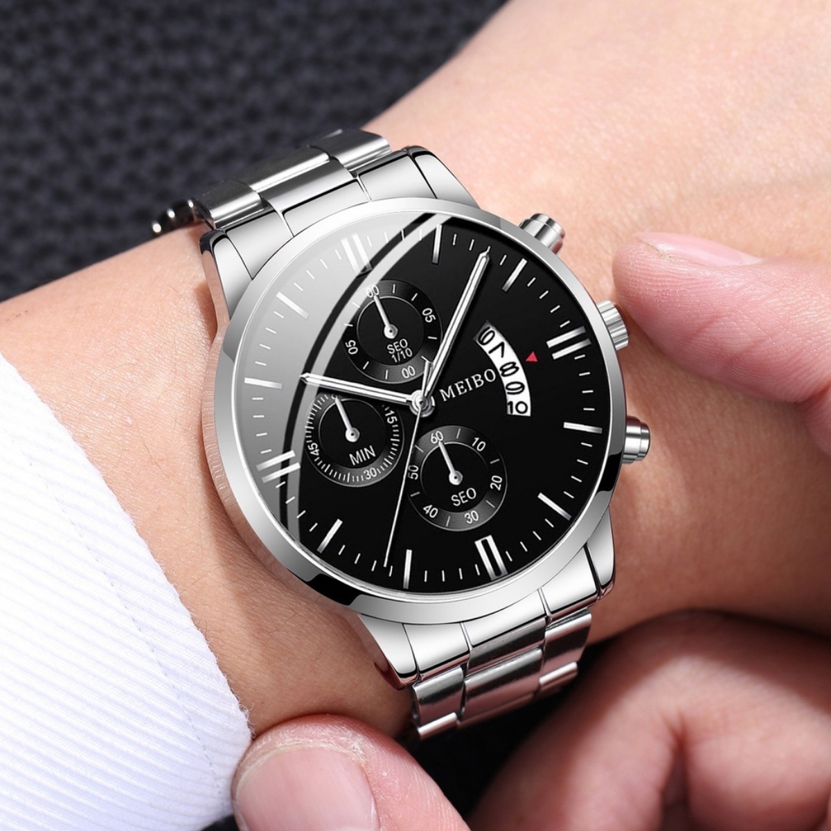 4PCS Fashion Couples Watches B - Men Accessories Elegant recension och pris