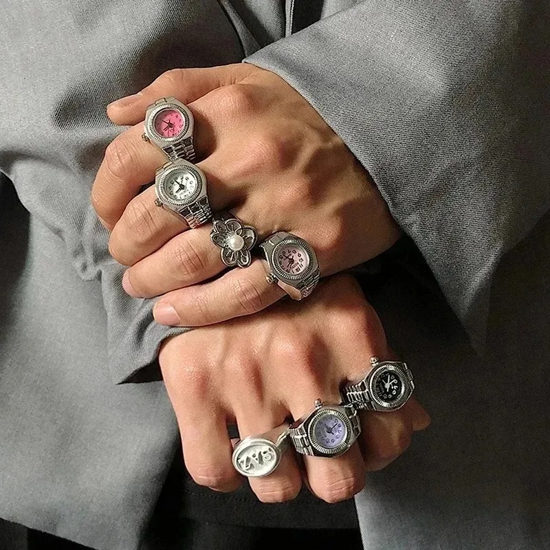 Vintage 80s Punk Watch Ring Y2 - Men'S Accessories In The 80S recension och pris