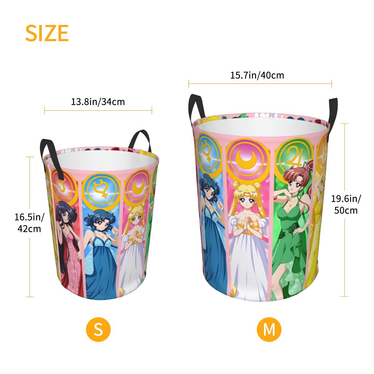 Sailor Moon Mars Venus Laundry - Men Accessories Hamper recension och pris