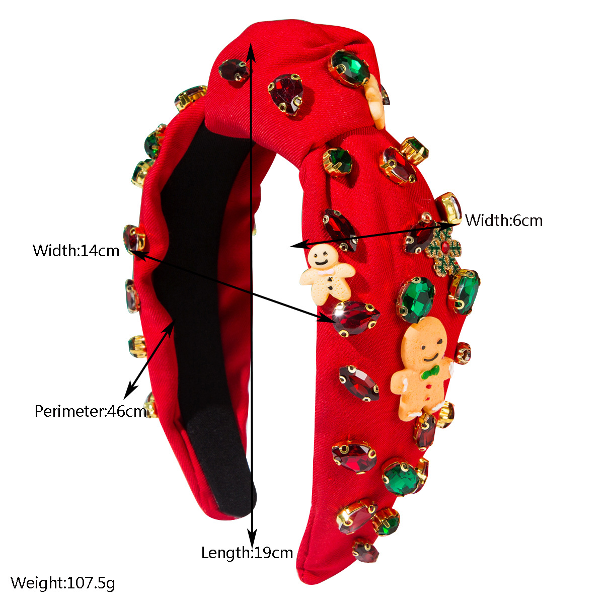 Christmas Gingerbread Man Hair - Men Accessories Shop recension och pris