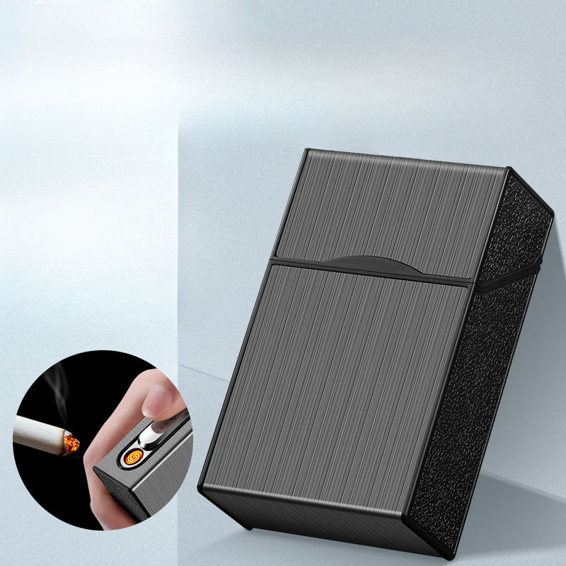 2 In 1 20 Cigarette Case Light - Men Accessories Gadgets recension och pris