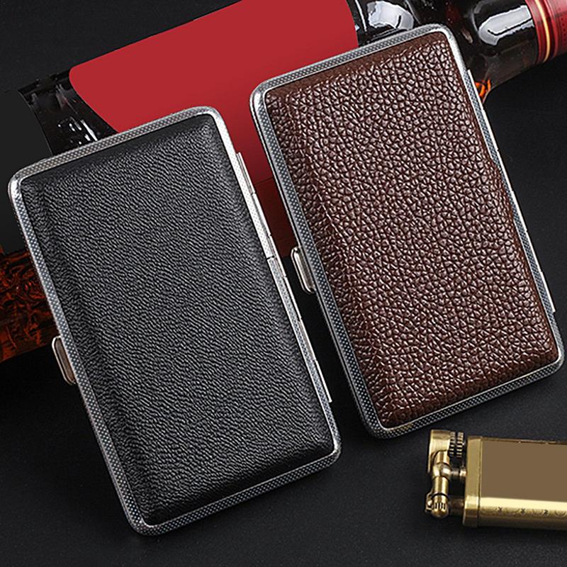 PU Leather Cigarettes Box Comp - Men Accessories Gadgets recension och pris