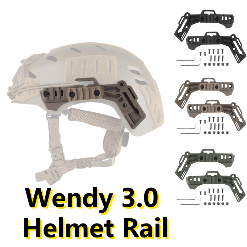 2Pcs Wendy 3.0 Camping Helmet  - Men Accessories Guide recension och pris