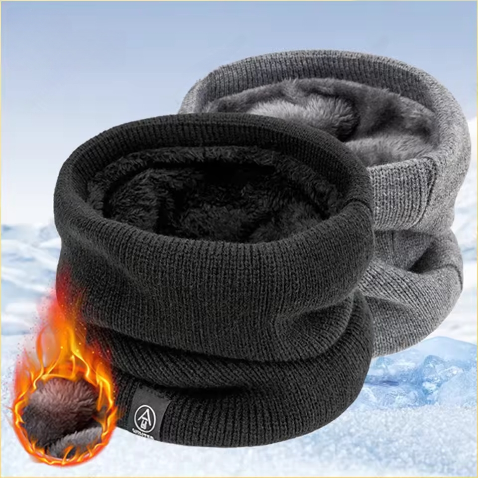 Winter Neck Warmer Scarf Fleec - Men'S Accessories For Christmas recension och pris