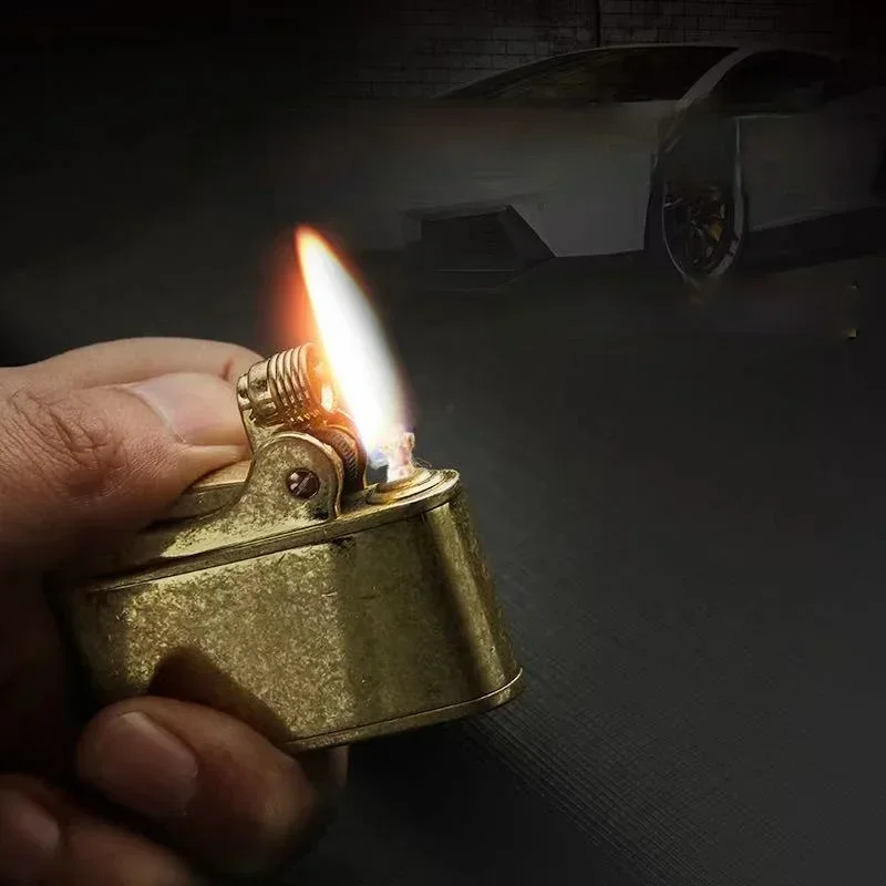 Retro Creative Metal Lighter O - Men Accessories Gadgets recension och pris