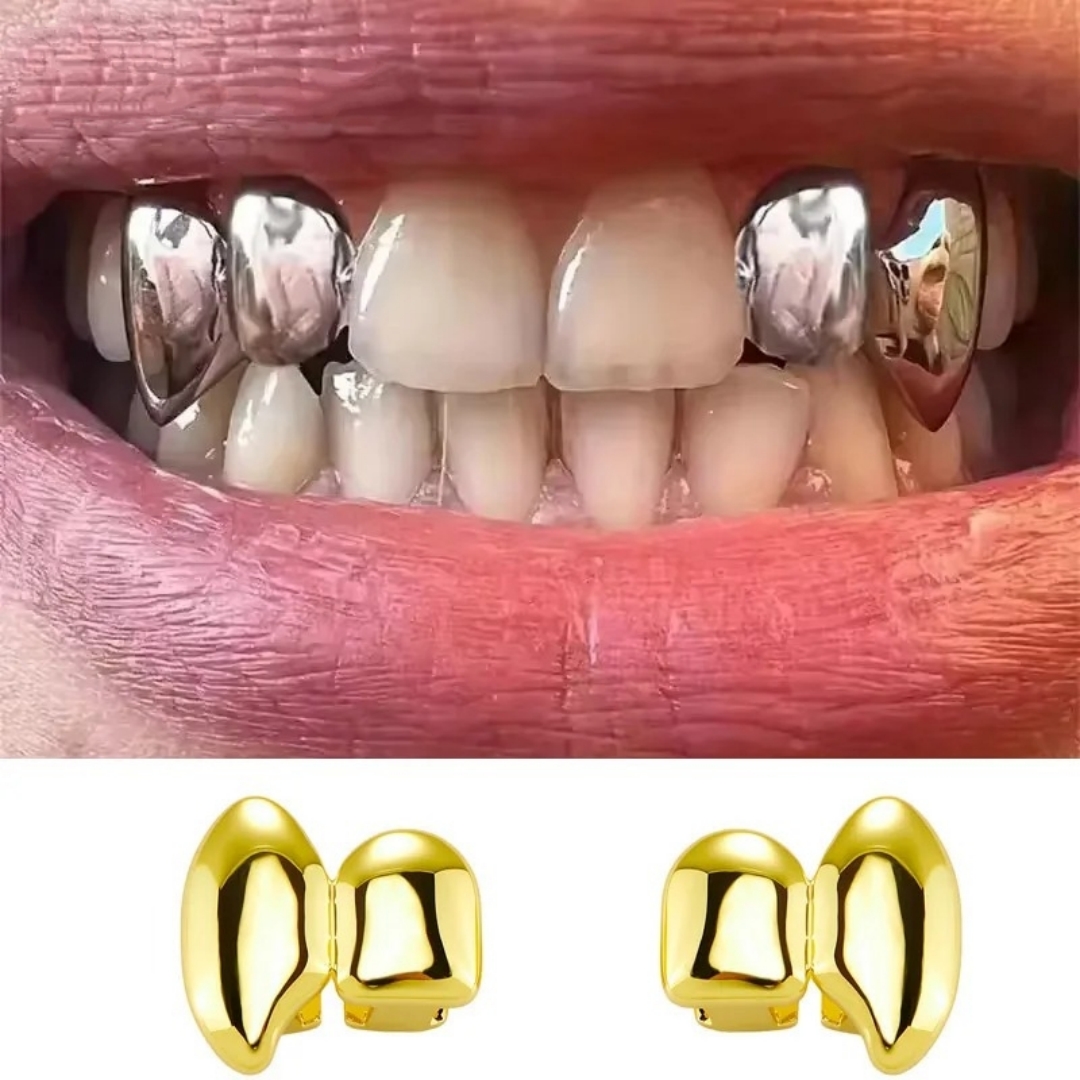 2PCS Vampire DIY Double Fangs  - Men Accessories H&M recension och pris
