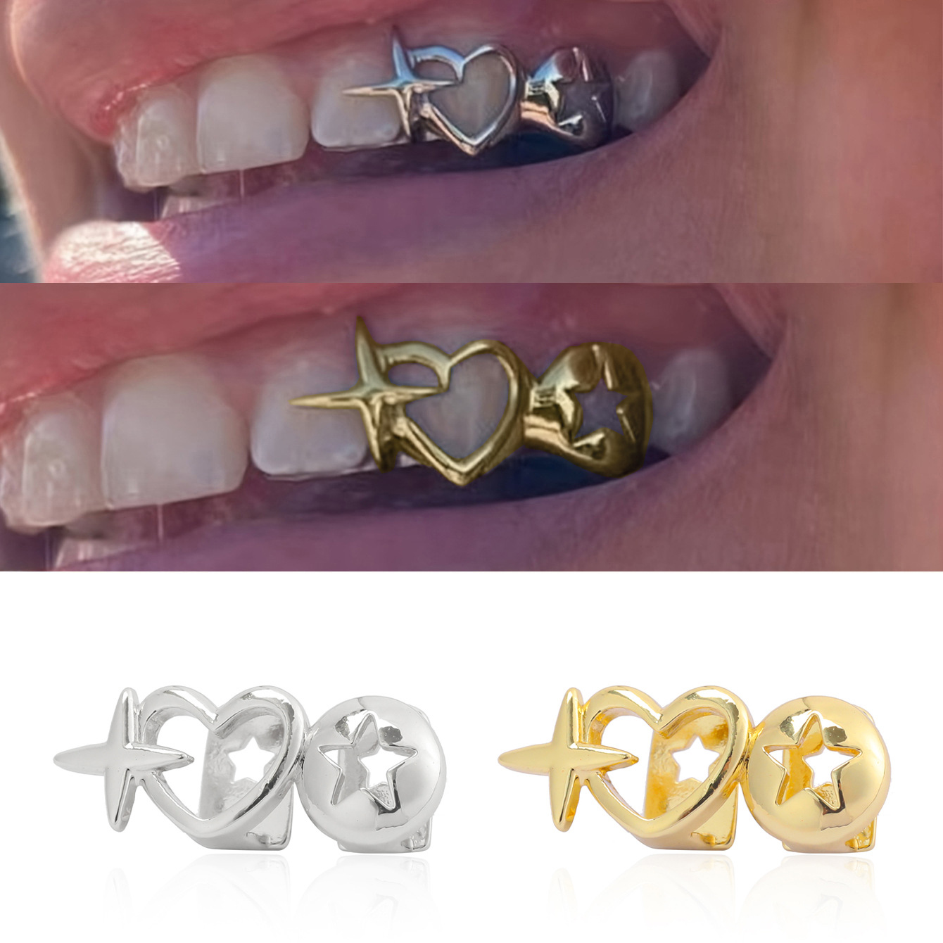 Punk Hip Hop Hollow Heart Teet - Men Accessories H&M recension och pris