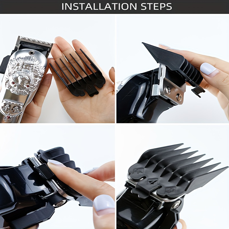 10Pcs Black Plastic Hair Clipp - Men Accessories Guide recension och pris
