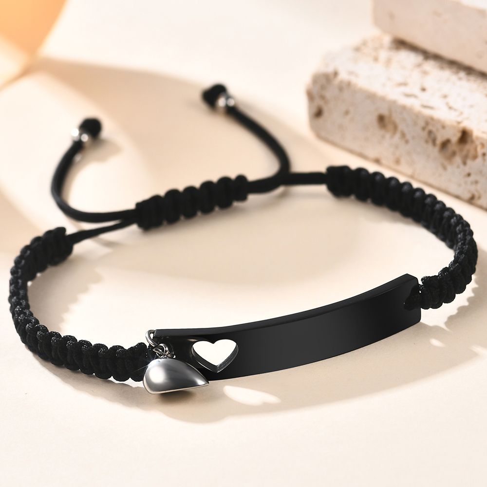 Custom Stainless Steel Couple  - Men Accessories Wrist recension och pris