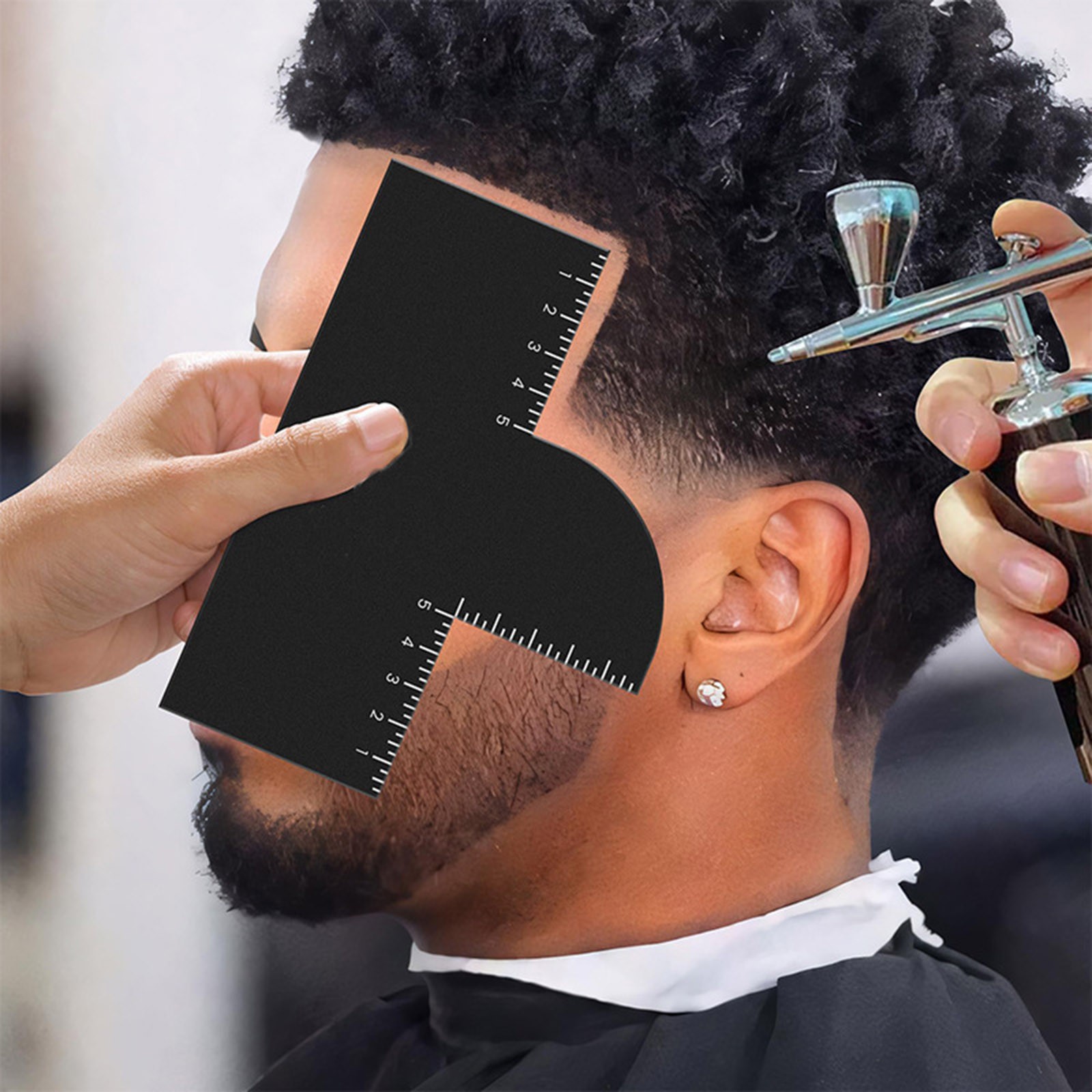 2Pcs Men Hair Styling Template - Men Accessories Guide recension och pris