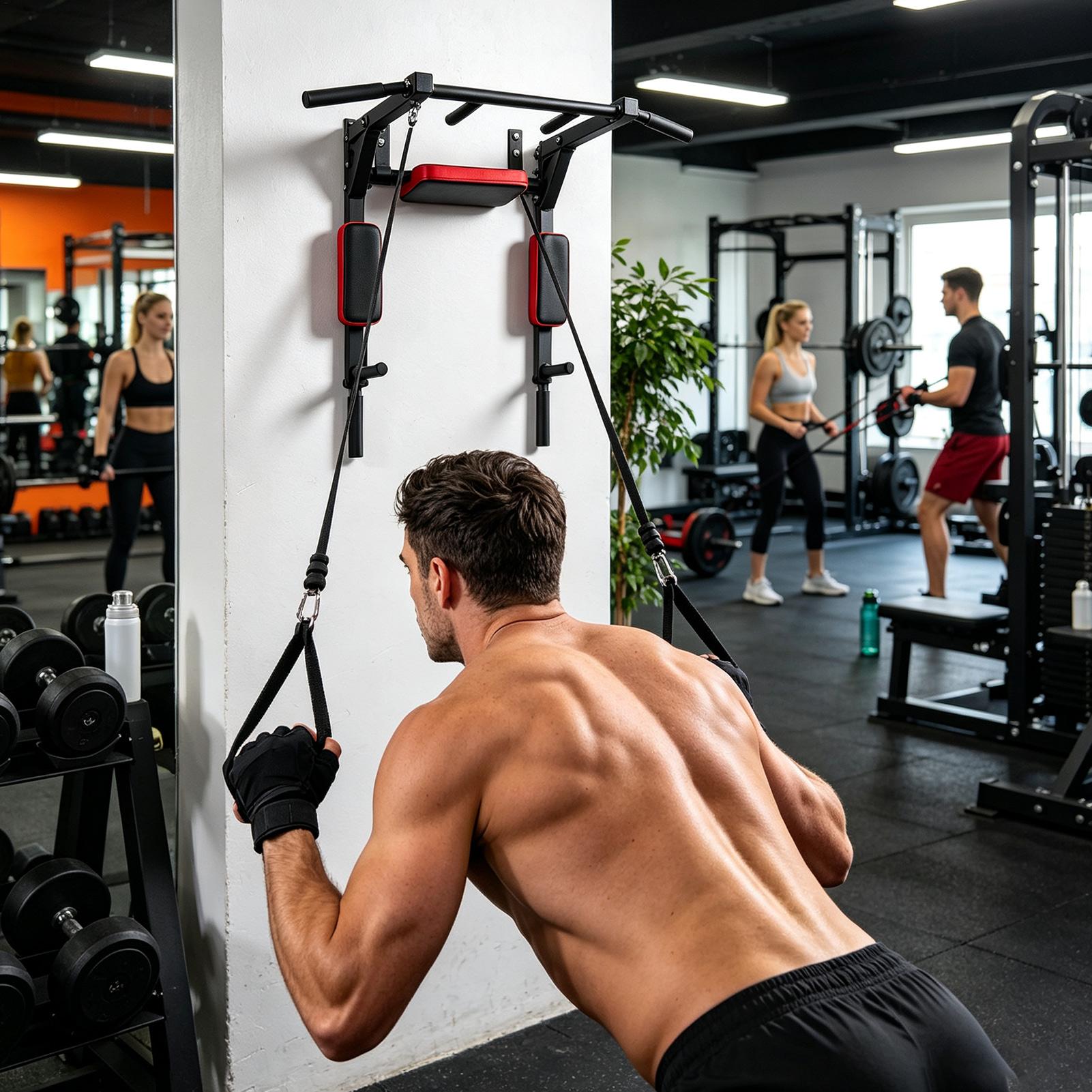 Wall-Mounted Pull-up Bar Fitne - Men Accessories Wrist recension och pris